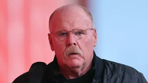 Andy Reid head coach of the Kansas City Chiefs