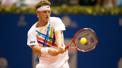 David Nalbandian during the Rio Open at Brazil in 2013.
