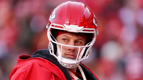 Patrick Mahomes quarterback of the Kansas City Chiefs
