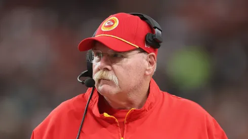 Andy Reid head coach of the Kansas City Chiefs
