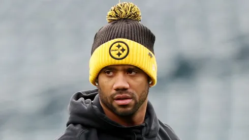 Russell Wilson quarterback of the Pittsburgh Steelers
