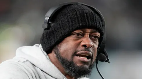 Mike Tomlin during the Philadelphia Eagles vs Pittsburgh Steelers at Lincoln Financial Field in Philadelphia PA.
