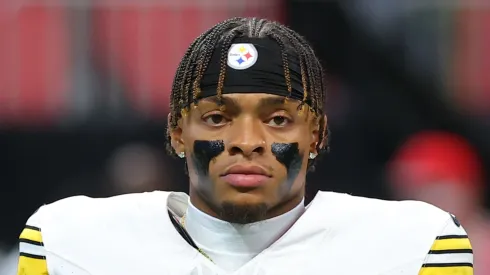 Justin Fields, the backup quarterback of the Pittsburgh Steelers