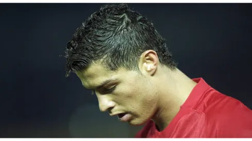 Cristiano Ronaldo (Manchester United) enttäuscht – Fußball Herren FIFA Klub WM 2008, World Championship, Toyota Cup, Worldcup, Halbfinale Einzelbild Yokoham
