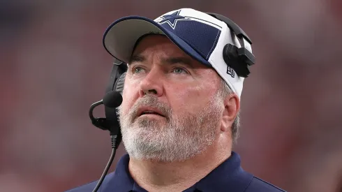 Mike McCarthy, the head coach of the Dallas Cowboys
