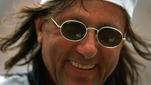 Ilie Nastase during the 1996 U.S Open.
