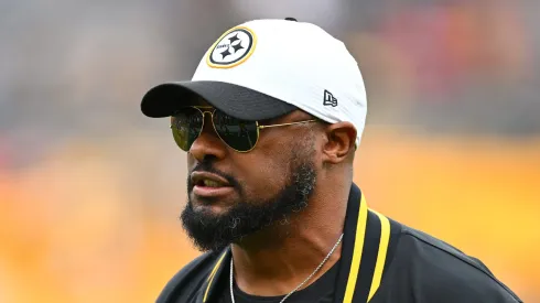 Mike Tomlin head coach of the Pittsburgh Steelers
