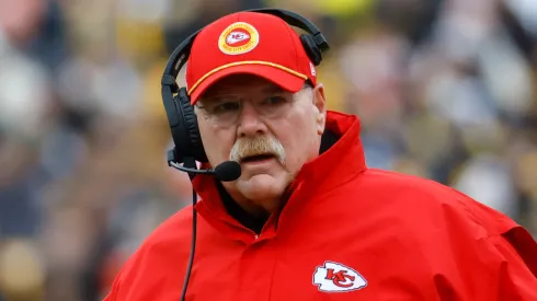 Andy Reid head coach of the Kansas City Chiefs
