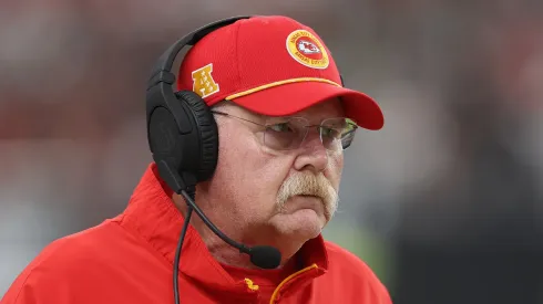 Andy Reid head coach of the Kansas City Chiefs
