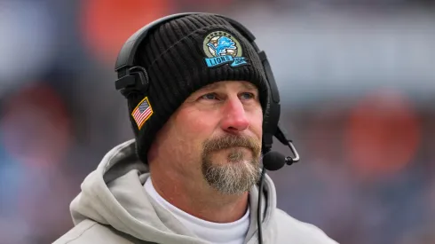 Dan Campbell head coach of the Detroit Lions
