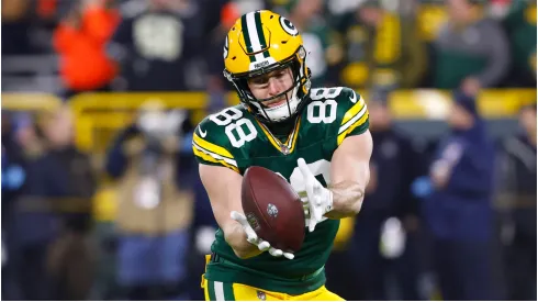 Green Bay Packers tight end Luke Musgrave