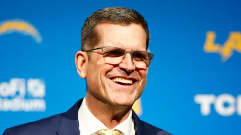 Jim Harbaugh head coach of the Los Angeles Chargers
