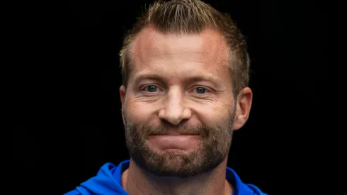 Los Angeles Rams head coach Sean McVay enters the field before the game against the Chicago Bears in Chicago, IL. CSM Chicago United States of America
