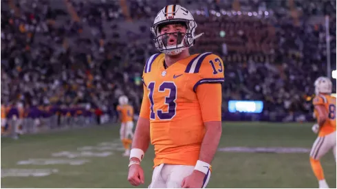 LSU quarterback Garrett Nussmeier