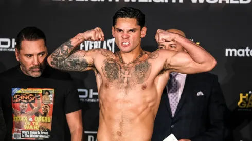 Ryan Garcia ahead of his bout with WBC super lightweight champion Haney Saturday