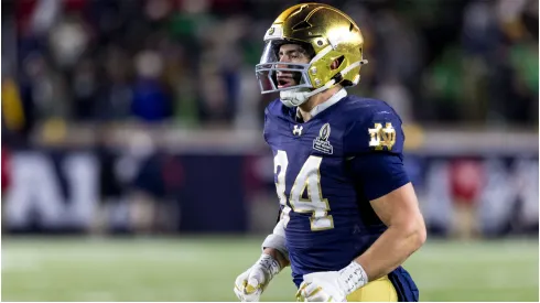 Notre Dame linebacker Drayk Bowen
