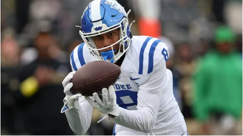 Duke Blue Devils wide receiver Jordan Moore
