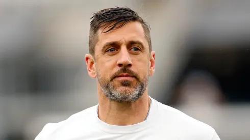 Aaron Rodgers quarterback of the New York Jets