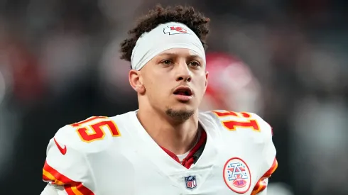 Patrick Mahomes quarterback of the Kansas City Chiefs
