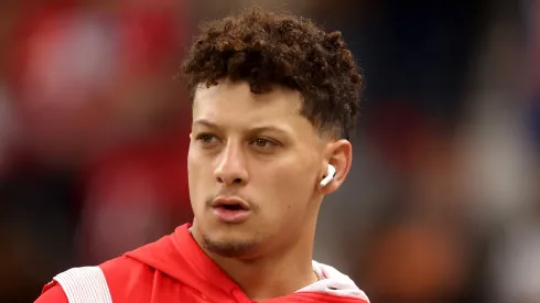 Patrick Mahomes quarterback of the Kansas City Chiefs
