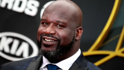 Shaquille O'Neal attends the 2019 NBA Awards at Barker Hangar on June 24, 2019.