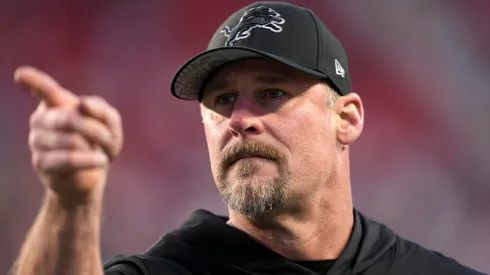 Dan Campbell, the head coach of the Detroit Lions