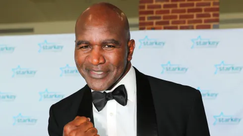 Evander Holyfield walks the red carpet at the 2018 So the World May Hear Awards Gala benefitting Starkey Hearing Foundation at the Saint Paul RiverCentre on July 15, 2018 in St. Paul, Minnesota.