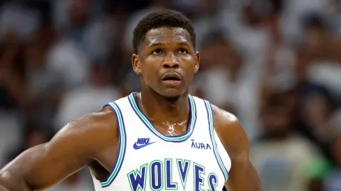 Anthony Edwards #5 of the Minnesota Timberwolves