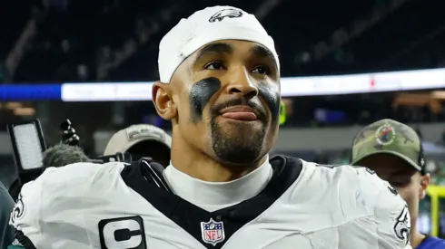 Jalen Hurts, the quarterback of the Eagles