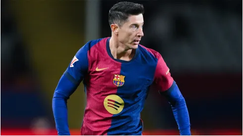 Robert Lewandowski of FC Barcelona