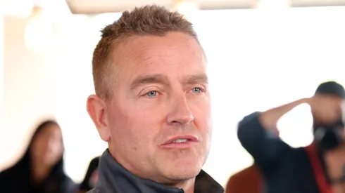 Kirk Herbstreit at Raising Cane's in Austin Ahead of College GameDay for Texas-Georgia at Raising Cane’s on October 18, 2024 in Austin, Texas.