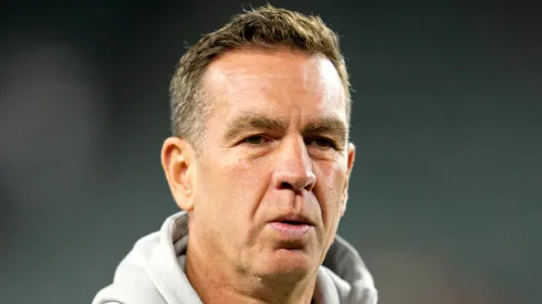 Defensive coordinator Lou Anarumo of the Cincinnati Bengals looks on prior to the game against the Buffalo Bills at Paycor Stadium on November 05, 2023 in Cincinnati, Ohio.