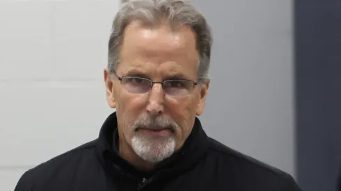 John Tortorella, the coach of the Philadelphia Flyers