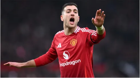 Manchester United player Diogo Dalot