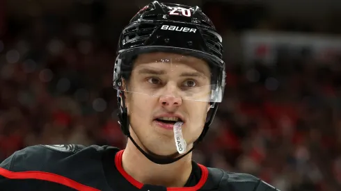 Sebastian Aho, the star of the Carolina Hurricanes