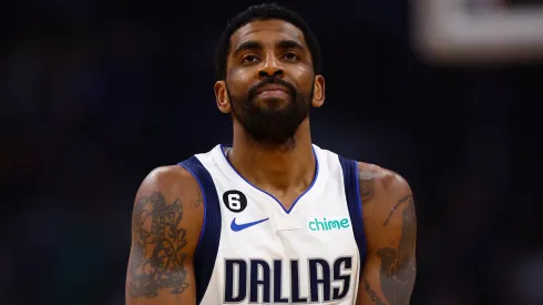 Kyrie Irving #2 of the Dallas Mavericks at Crypto.com Arena
