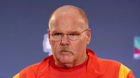 Andy Reid head coach of the Kansas City Chiefs