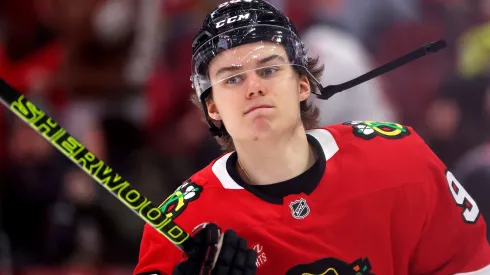 Connor Bedard of the Chicago Blackhawks