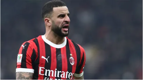 Kyle Walker of AC Milan