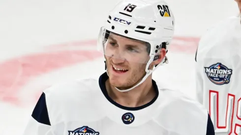 Matthew Tkachuk of the Team USA