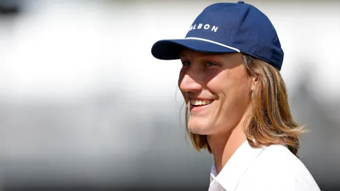 NFL quaterback Trevor Lawrence plays during the pro-am ahead of the Arnold Palmer Invitational presented by Mastercard at Arnold Palmer Bay Hill Golf Course on March 06, 2024 in Orlando, Florida.