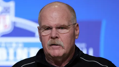 Andy Reid head coach of the Kansas City Chiefs