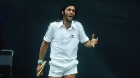 Ilie Nastase during 1978 Wimbledon