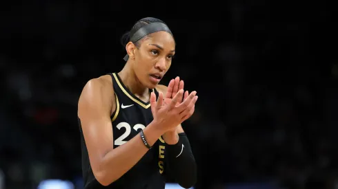 A'ja Wilson of Las Vegas Aces