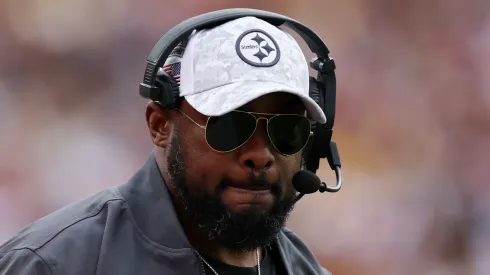 Mike Tomlin head coach of the Pittsburgh Steelers
