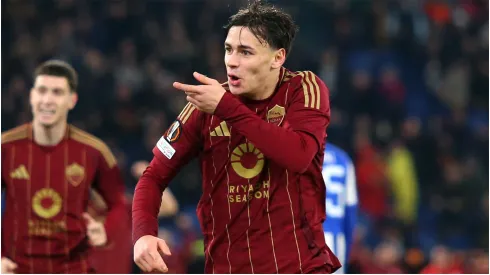 Niccolo Pisilli of AS Roma