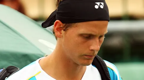 Joachim Johannson during the Australian Open 2007
