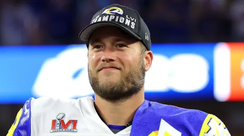 Matthew Stafford quarterback of the Los Angeles Rams