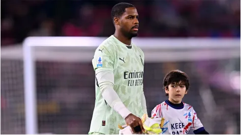 Mike Maignan of AC Milan