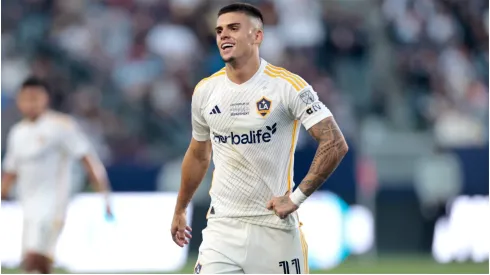 Gabriel Pec of the Los Angeles Galaxy